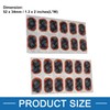 A ABSOPRO Car Tyre 34x52mm Puncture Repair Patches Rubber Patch