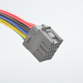 ALFOCI 25 Pin Door Plug C556 FC74-60981448-H 6098-1448 Pigtail Wire Harness, Compatible with Honda Civic EK 1996-2000, CRV 1997-2001, Acura Integra, Prelude, Driver or Passenger Side