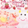 Bretohay Strawberry Cow Cloud Slime - Soft and Stretchy, Slime