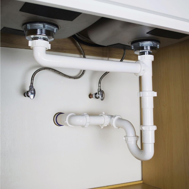 Plumb Pak 47WK Coupling Elbow, White, 1.5 Inch