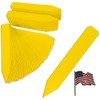 TAGKRAFTERS 4" x 5/8" Yellow Premium Pot Stakes - 500