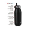 LES ARTISTES Paris A-2376 Bottle'Up 2.0 Thermos Flask, 1 Litre,