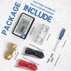 Redodo 500A Battery Monitor with Shunt, 8V-120V, 20ft Cable, High
