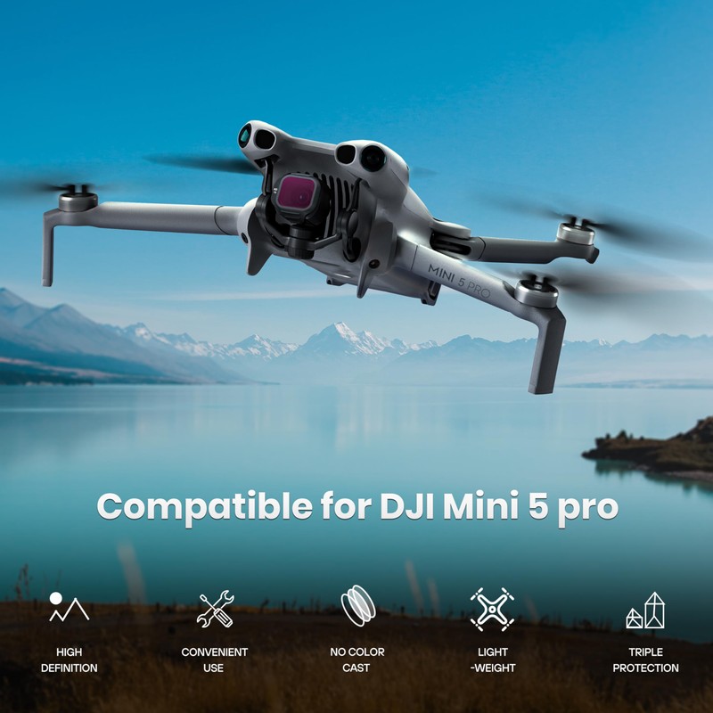 STARTRC ND/CPL Filter Set for DJI Mini 5 Pro Accessories,