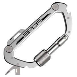 GPCA Carabiner Keychain Clip, Key Organizer, Key Ring, car Key Holder, Multi Tool EDC Gear with Bottle Opener