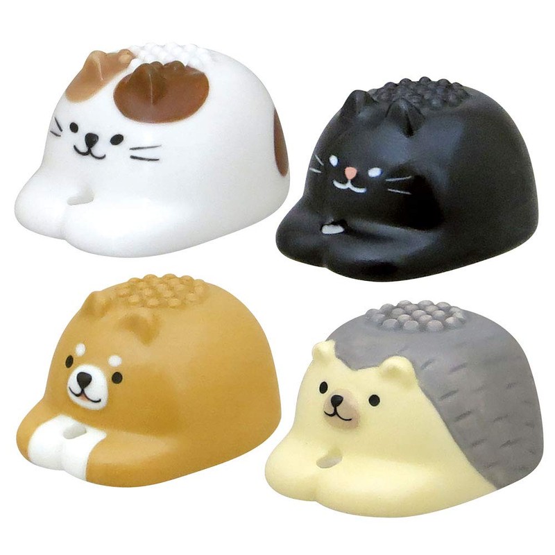 Decore AG-43668 2-Way Animal Incense Holder, Hedgehog 1.5 x 1.9