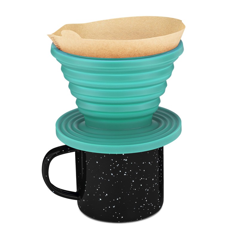 COLETTI Sierra Camping Pour Over Coffee Dripper — Collapsible Pour