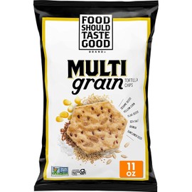 Food Should Taste Good Multigrain Tortilla Chips, 11 Oz (Pack of 6)