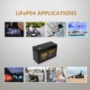 NERMAK 12V 10Ah Lithium LiFePO4 Deep Cycle Battery, 2000+ Cycles