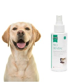 Dog and Cat Pro Dental Spray Easy Use for Fresh Pet Breath Oral Health 4 oz (2 Bottles)