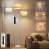 SIBRILLE 36W Dimmable Floor Lamp - 3 Lights Arc Floor