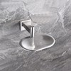 Leyden Bathroom Toilet Soap Dish, Silver Soap Holder for Shower