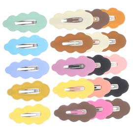 PACKOVE 20Pcs Hair Accessories Snap Hair Clips for Thin Hair Gradient Lightweight and Safe for Everyday Use and Special Occasions
