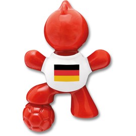 Little Joe Lufterfrischer EM2024 Limited Edition, Alle Duft New Car, 45 Tage Frischer Duft im Auto, Haushalt, Büro, LKW, Camper, Wohnmobil etc (I love GERMANY (red))