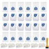 24 Pack 3D Airclean GN Vacuum Bags Compatible with Miele