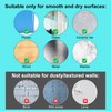 20pcs Self Adhesive Picture Hooks, Heavy Duty 26.5 lbs Load-Bearing