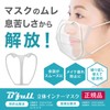 B'full 3D Inner Mask, Regular Size, Clear Makeup Keeping Frame,
