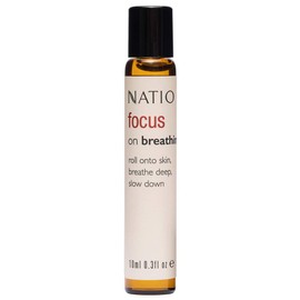 Natio Focus On Breathing Pure Essential Oil Blend Roll-On 10 ml, 10 ml