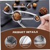 2 in 1 Alloy Nut Cracker,Aluminum Nutcracker Chestnut Cutter Tool,2-in-1
