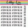 Afterpay Due Planner Stickers | Bill Pay Sticker | Budget
