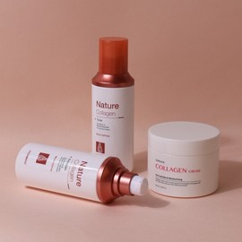 Foodaholic Nature Collagen Basic 8-piece package / 2 toners + 2 emulsions + 4 creams / 푸드어홀릭 네이처 콜라겐 기초 8종 패키지 토너2+에멀전2+크림4