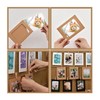 BetterJonny 30pcs Paper Photo Frames, 4 * 6 Inches Kraft