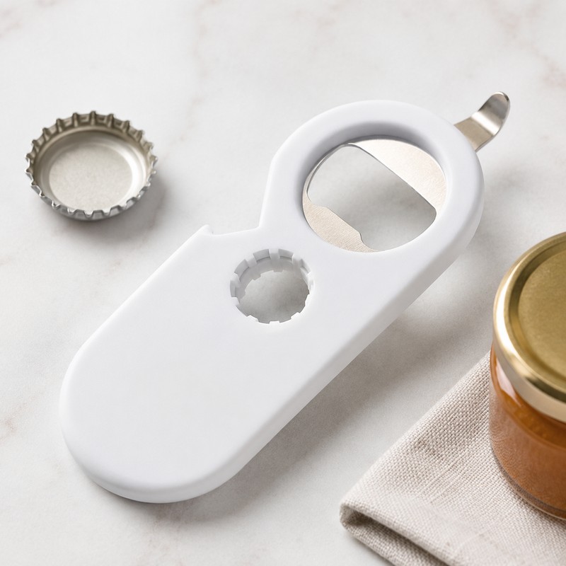 Multi-Purpose Bottle Opener for Kitchen Use – Stainless Steel Beer