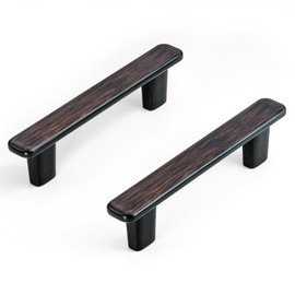 HESTIA HARDWARE 10 Pack | Oil Rubbed Bronze Drawer Pulls 3 Inch Hole to Hole | Modern Bronze Cabinet Handles | 76mm Kitchen Cabinet Pulls, Drawer Handles and Dresser Handles (Z17.10.O)