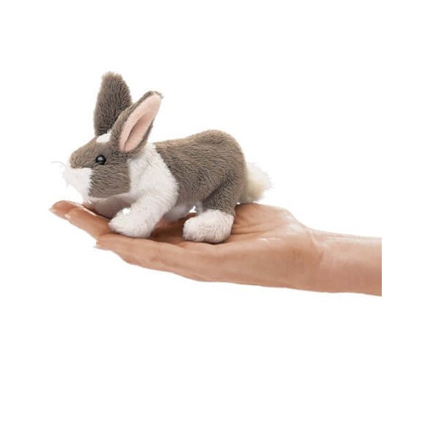 Folkmanis Puppet | Mini Spotted Rabbit
