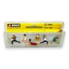 Noch® H0 Set di Statuette Durante Lo Yoga in plastica