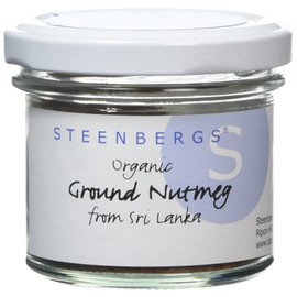 Steenbergs Organic Ground Nutmeg Standard Jar - 40g