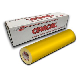 Oracal 651-12" x 10yd - Light Yellow 022