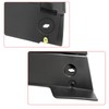 Sekeseauto Glossy Black Front Bumper Plate Cover Fit for Land