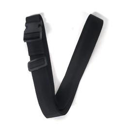 Luggage Straps 1.5" Inch Wide x 84 Inch Long Adjustable Security Strap for Luggage Assorted Colors Made in USA. (Black)