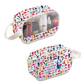 BDPWSS Musical Fans Makeup Bag In Every Job That Must Be Done There Is An Element Of Fun Travel Pouch Musical TV Show Gift (In Every Job MB)