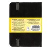 Idena 209282 A6 notebook, squared, with bookmark and inner pocket,