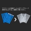 KIBU Gear Replacement Mouse Feet, High-Capacity, High-Purity PTFE, Round Edge