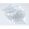 400pcs 2.25" x 3" Grip Seal Bags Clear Transparent Self
