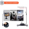 Wireless Backup Camera System, IP69 Waterproof Wireless License Plate Rear
