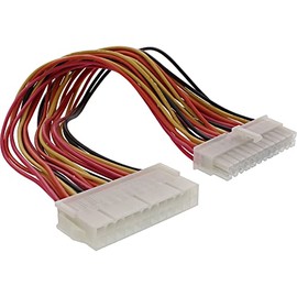 InLine® Mainboard cable, InLine®, ATX 24pin M/F, 0.2m
