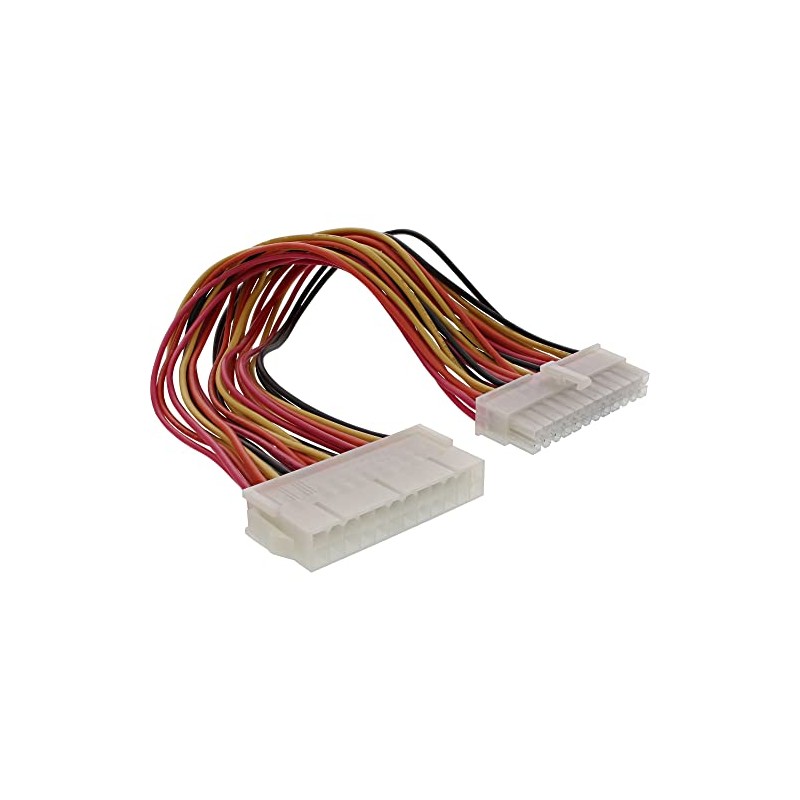 InLine® Mainboard cable, InLine®, ATX 24pin M/F, 0.2m
