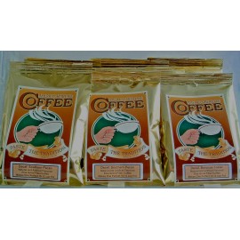 American Vintage Coffee Decaffeinated Samples Pot Perfect Flavored Ground Coffee 12/2oz Variety Packs #5