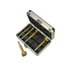 Faithfull Forstner Bit Set in Aluminium Case (5 Pieces)