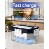 Gorgeous Cordless Electric Lunch Box, 6.7 Cups Smart Timer Auto