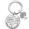 QMVMV Brother Keyring Brother Gifts Christmas Thanksgiving Birthday Gift for