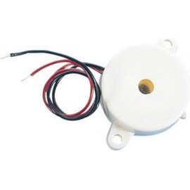 White Super Thin Piezo Buzzer