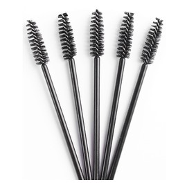 50 eyelash combs, large capacity eyelash brush, peanut brush, eyelash brush, mascara brush, eyelash perm comb 2ea
