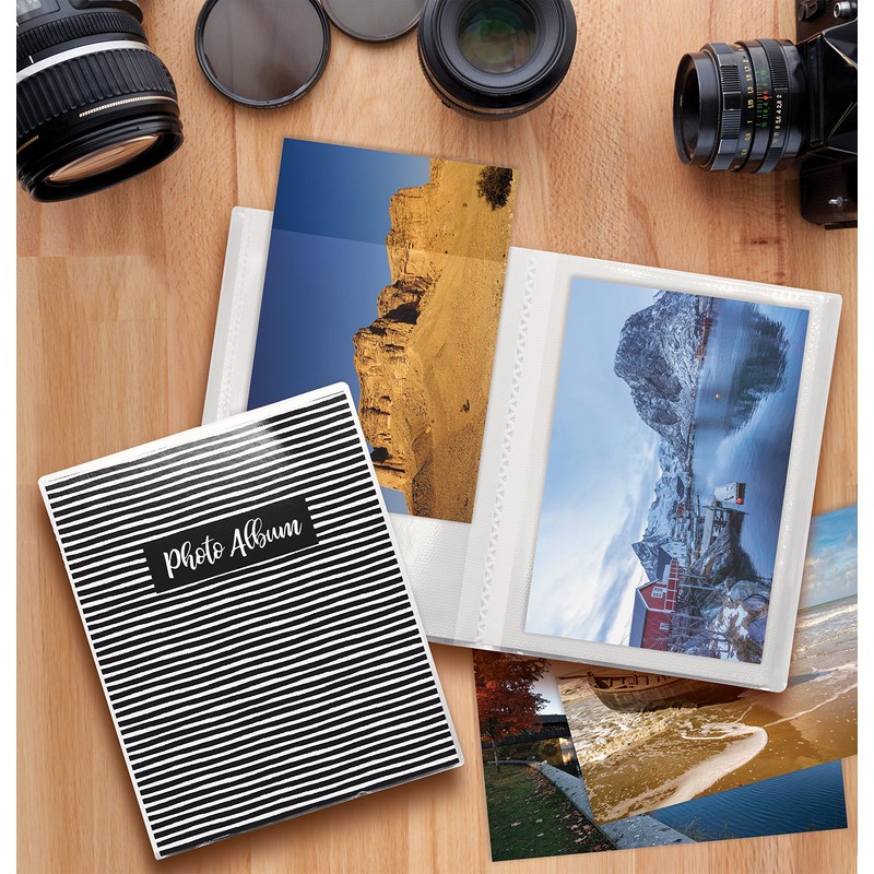Better Office Products 36 Photo Mini Photo Album, 4 x