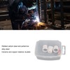 6PCS Torch Adapter Kit Ceramic Red Copper Welding Torch Mount