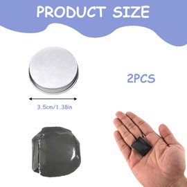 Heavyweight Tungsten Rig Putty, 30g Malleable Tungsten Sinkers Putty for Carp Fishing, Easy to Mold & Reusable Non-Slip Putty for Balancing and Pinning Down Fishing Rigs